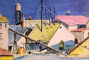 Dickinson, Preston Factories oil painting